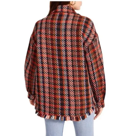 STEVE Madden Multi Final Warning Shacket - Picture 10 of 15